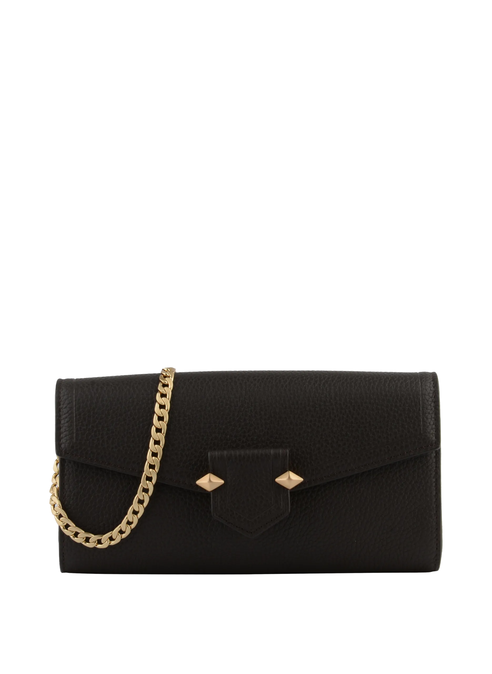 Pochette - cuir de vachette Marron