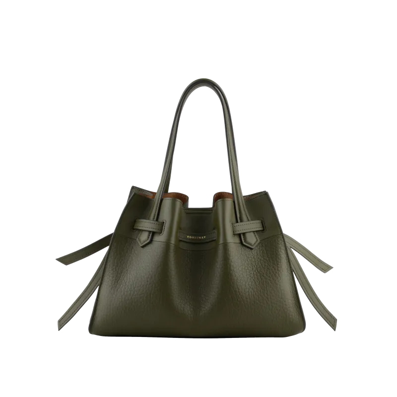 Sac à main - cuir de vachette Kaki