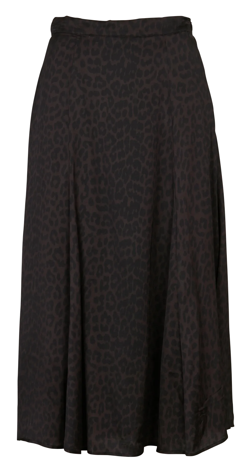 Jupe fluide évasée en jacquard Multicolore JALIA