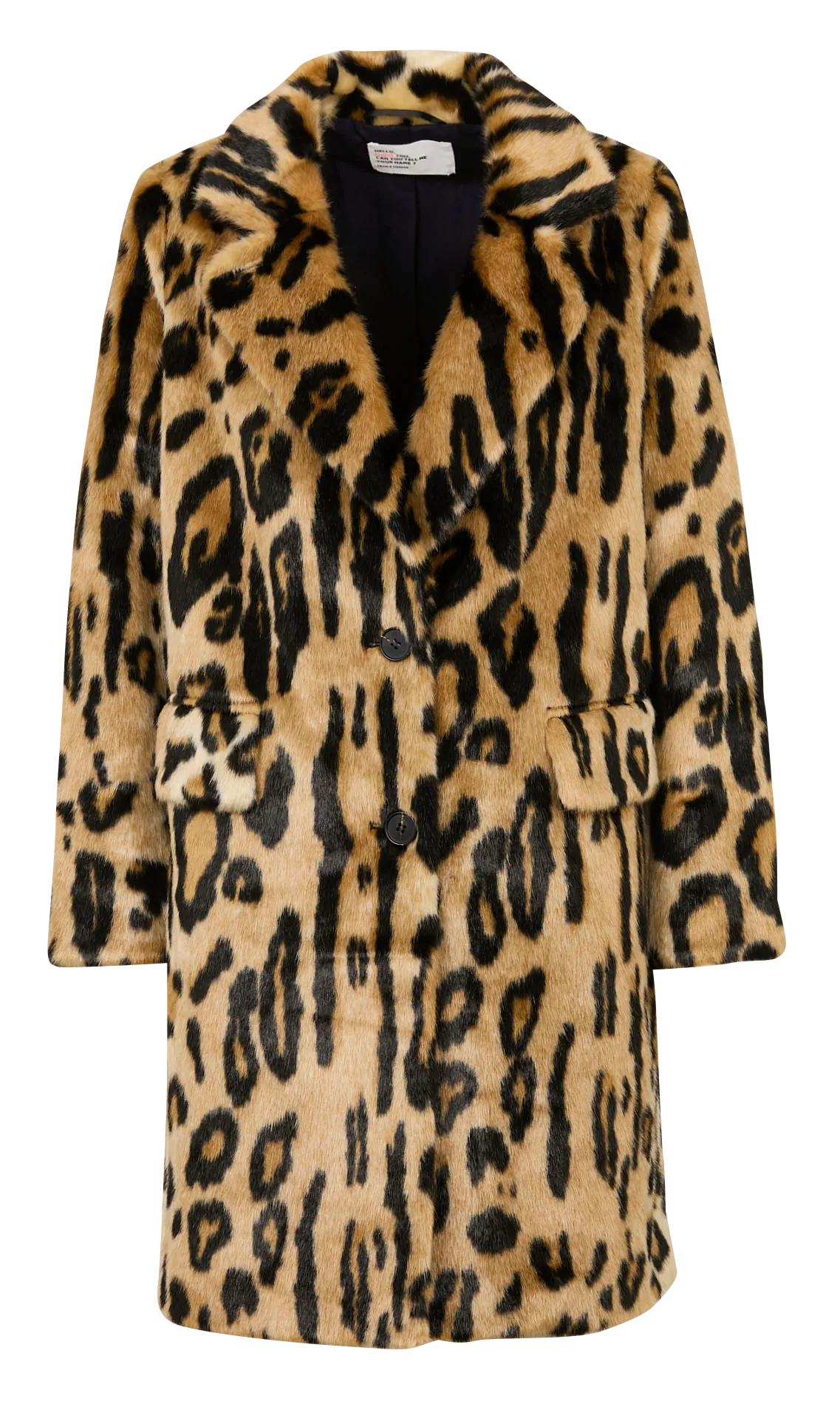 Manteau col tailleur Beige VOLF