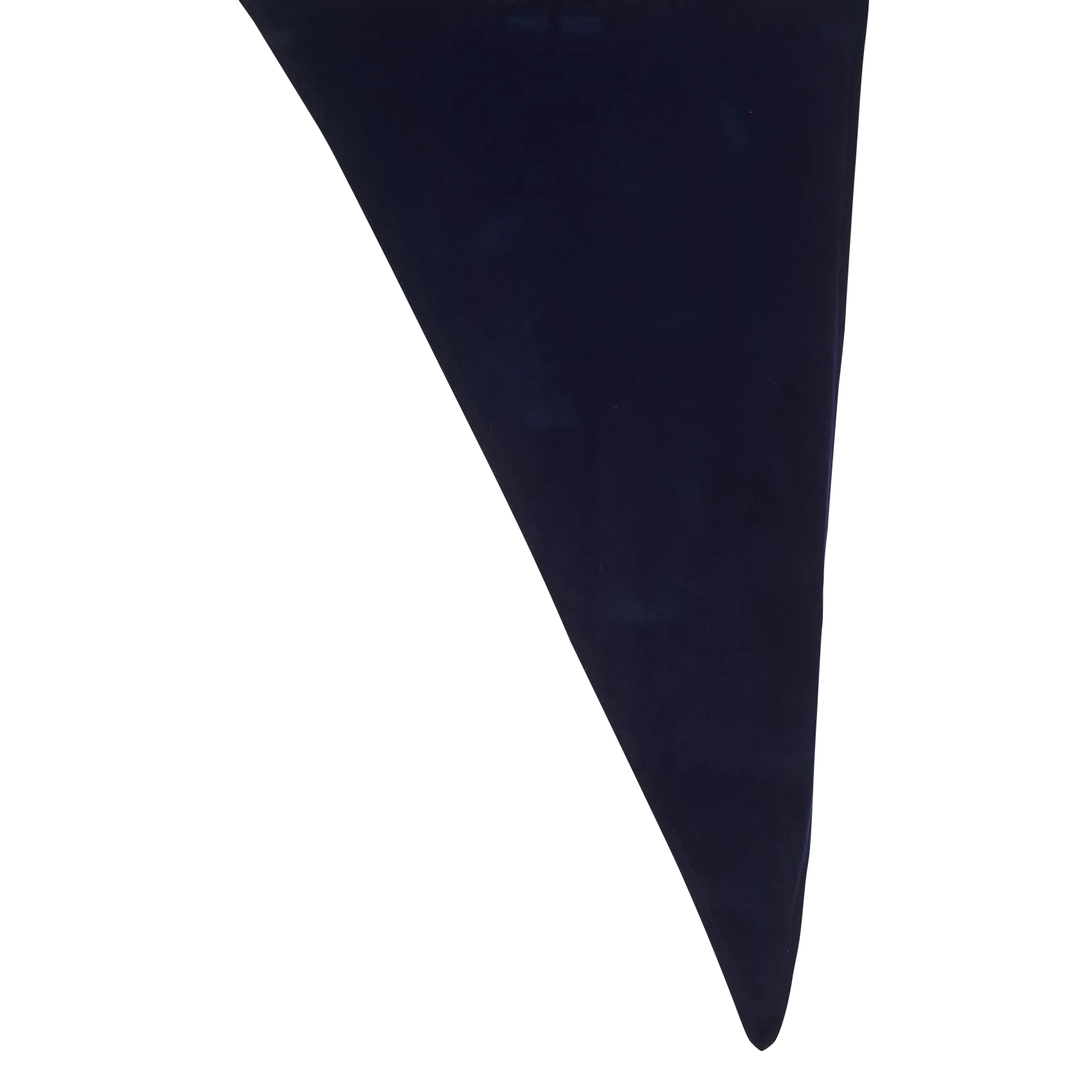 Echarpe en laine et cachemire mélangé Bleu KISHORI