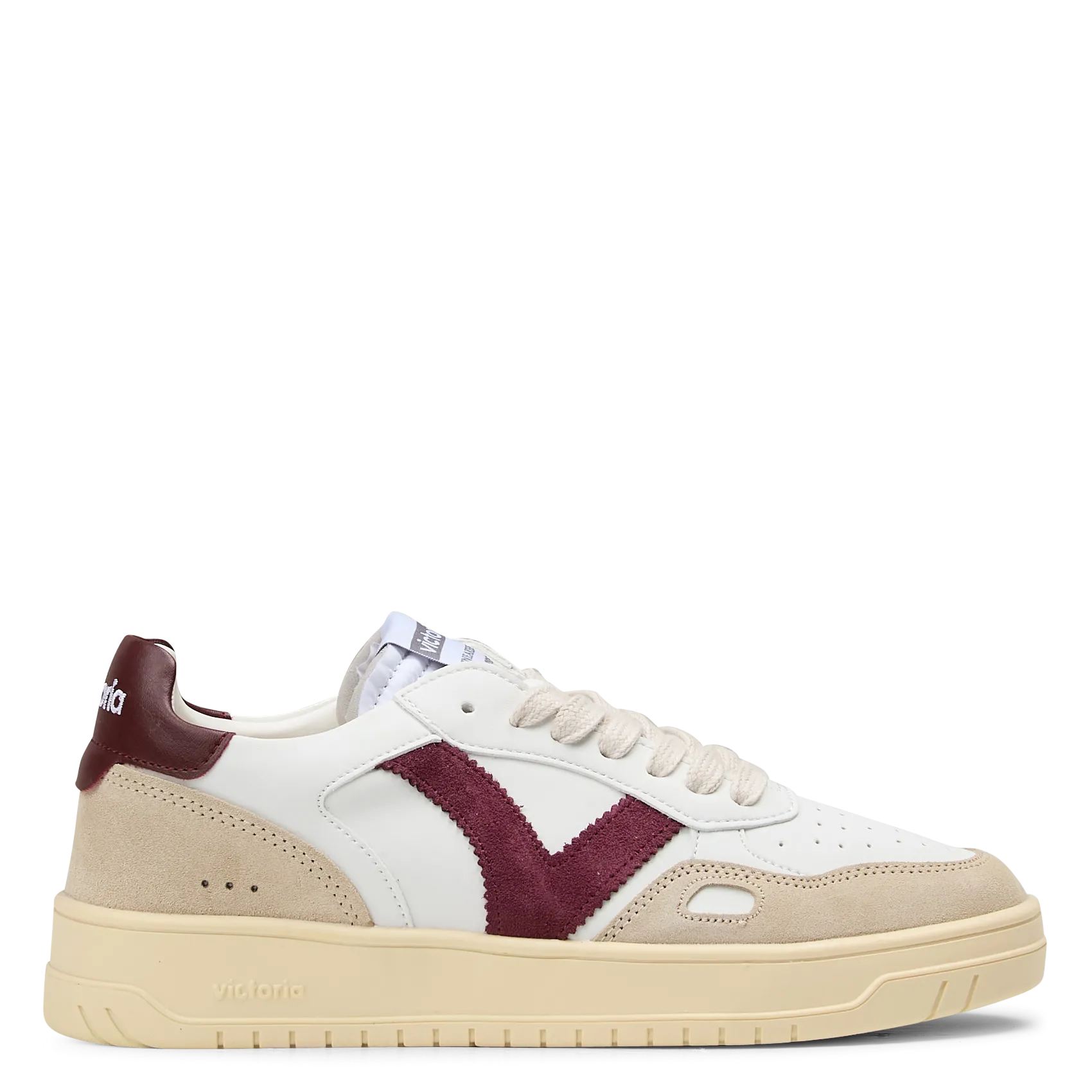 Baskets basses en cuir Violet SEUL