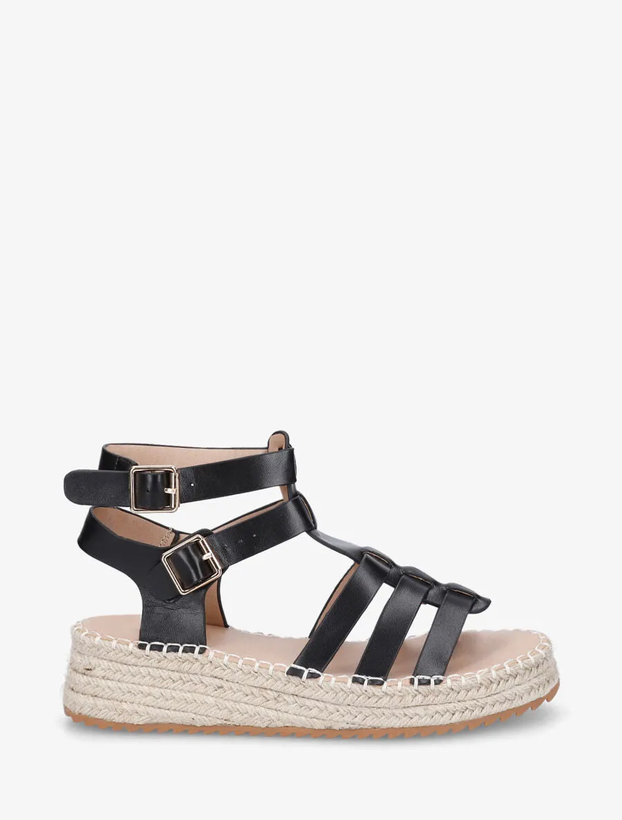 Sandales style spartiates - Noir