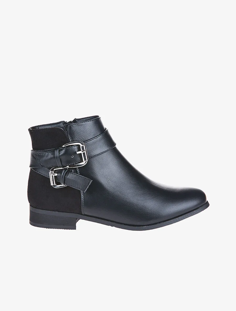 Boots classic arrière velours - noir