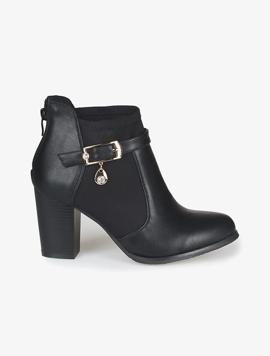 Chelseas lanière bijoux - noir