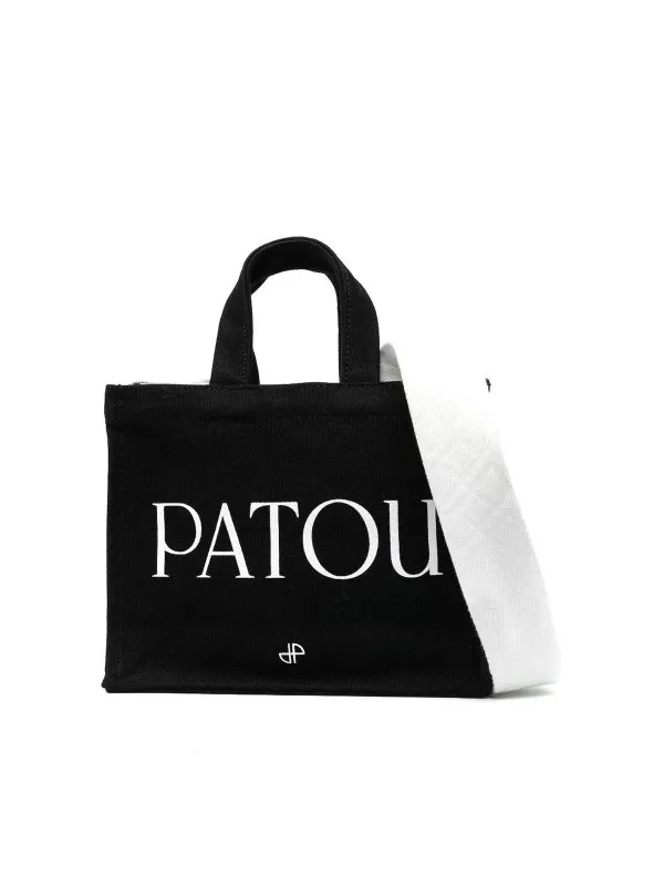 Patou Sac Cabas - Crème - Noir - Femme | AC0250076090C