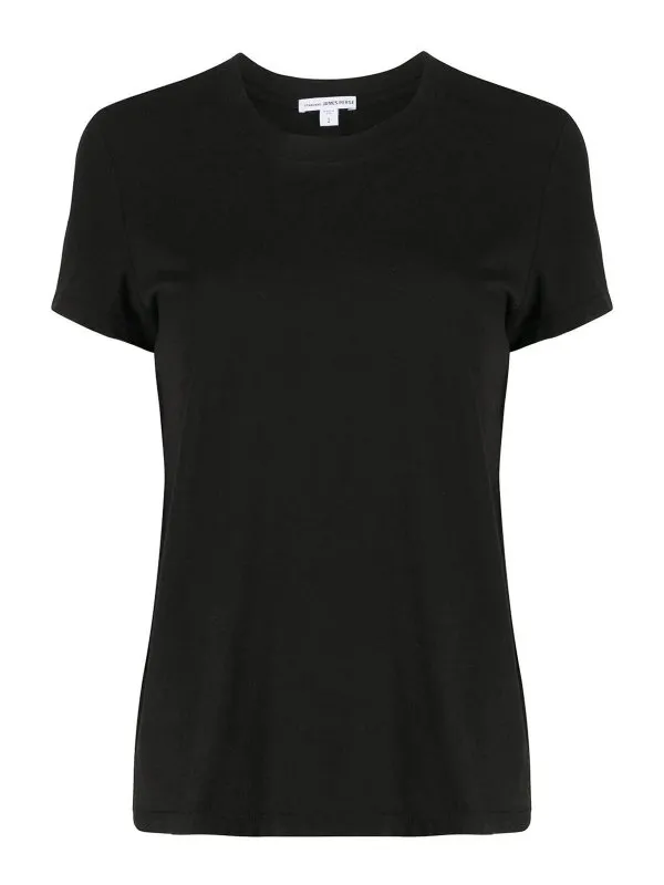 James Perse T-Shirt - Noir - Noir - Femme | WLJ3114BLK
