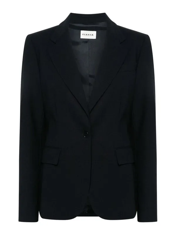 P.A.R.O.S.H. Blazer - Bleu - Bleu - Femme | D420306LILLE012