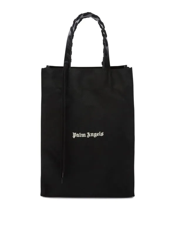 Palm Angels Sac Cabas - Noir - Noir - Homme | PMNA074S24FAB0011001