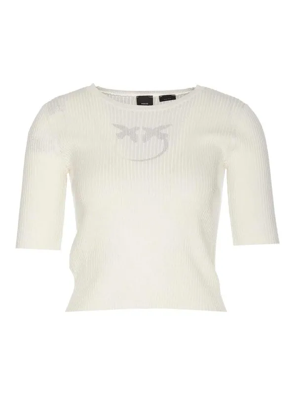 Pinko T-Shirt - Blanc - Blanc - Femme | 102017A1KWZ05