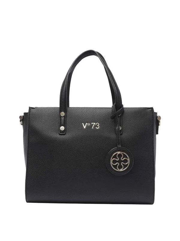 V°73 Sac Cabas - Noir - Noir - Femme | 73BS6UI02NERO