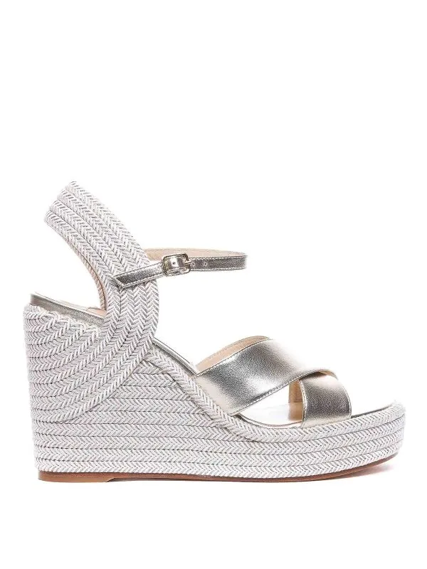 Jimmy Choo Sandales - Blanc - Blanc | DELLENA100NMWCHAMPAGNE