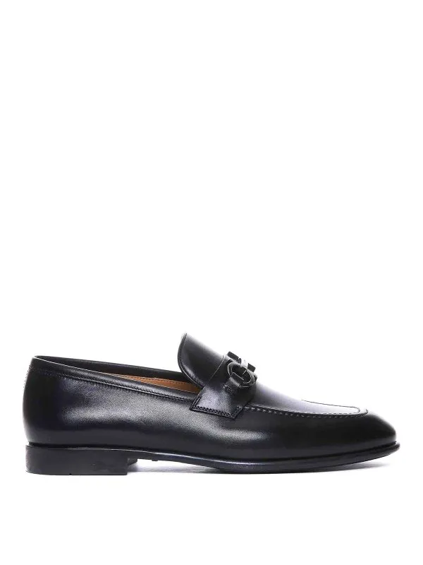 Ferragamo Mocassins - Noir - Noir - Homme | 762636021669NERO