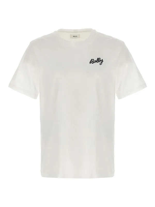 Bally T-Shirt - Blanc - Blanc - Homme | MJE05JCO018U001