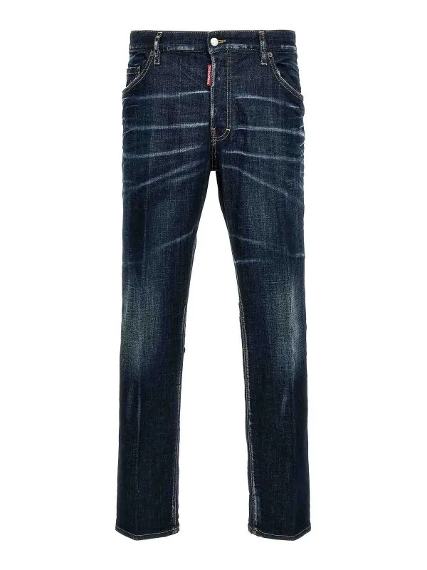 Dsquared2 Jean Droit - Bleu - Bleu - Homme | S74LB1486S30342470