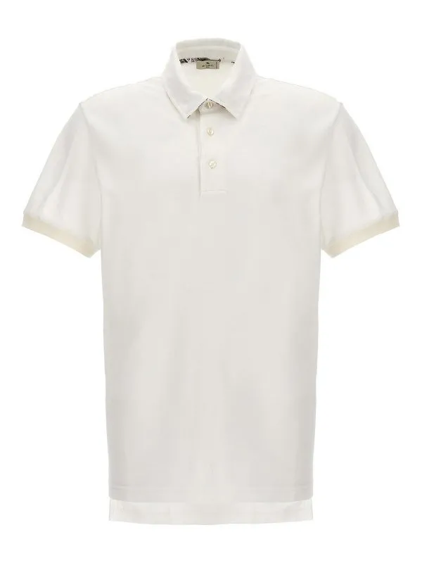 Etro Polo - Blanc - Blanc - Homme | MRMD0006AC174W0800