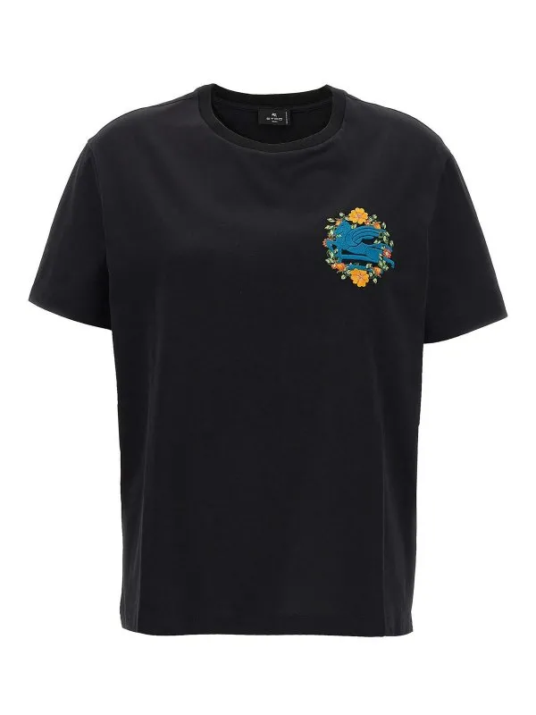 Etro T-Shirt - Noir - Noir - Femme | WRJB0006AC036N0000