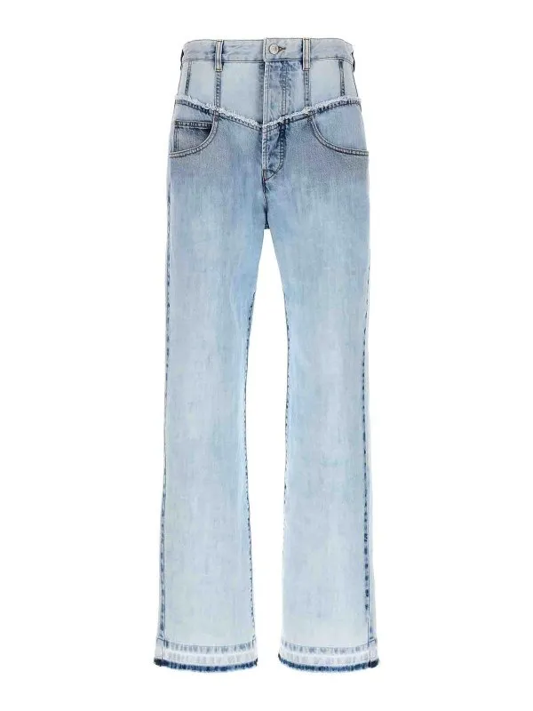 Isabel Marant Jean Droit - Bleu Clair | 24PPA0209FBB1H09I30LU