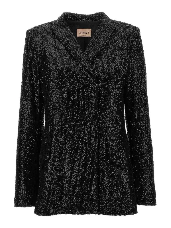 Le Twins Blazer - Noir - Noir - Femme | COMONERO | thebs.com