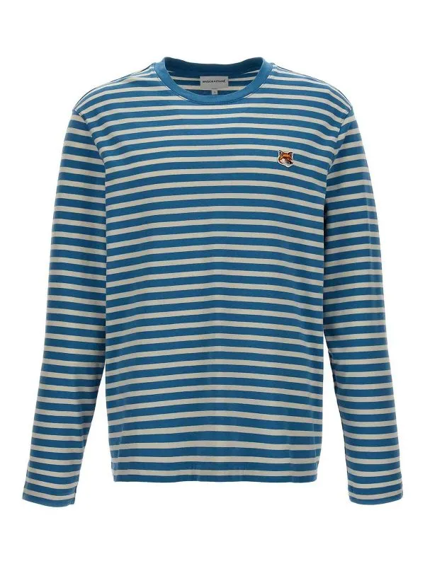 Maison Kitsuné T-Shirt - Bleu Clair - Homme | LM00105KJ0046S443