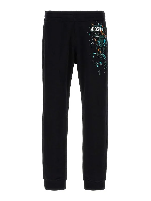 Moschino Pantalons De Sport - Noir - Noir - Homme | 036220281555