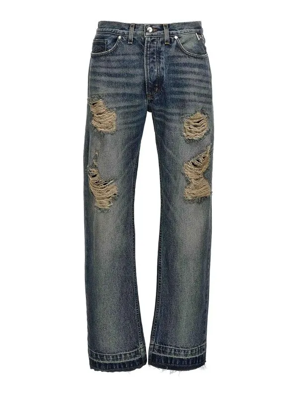 Rhude Jean Bootcut - Bleu - Bleu - Homme | RHPS24PA030123051305