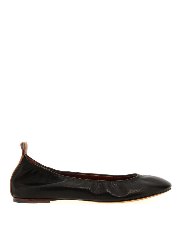 Lanvin Ballerines - Noir - Noir - Femme | FWBAMB02NAPAP2410