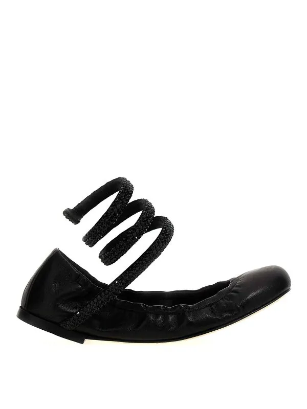 Rene Caovilla Ballerines - Noir - Noir - Femme | C12073010NA01V050