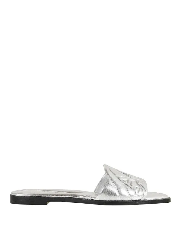 Alexander Mcqueen Sandales - Argent - Argenté | 780714WIF138100