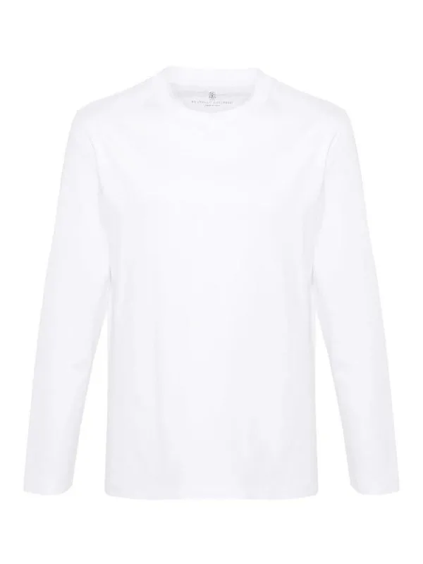 Brunello Cucinelli T-Shirt - Blanc - Blanc - Homme | M0B137407C6159