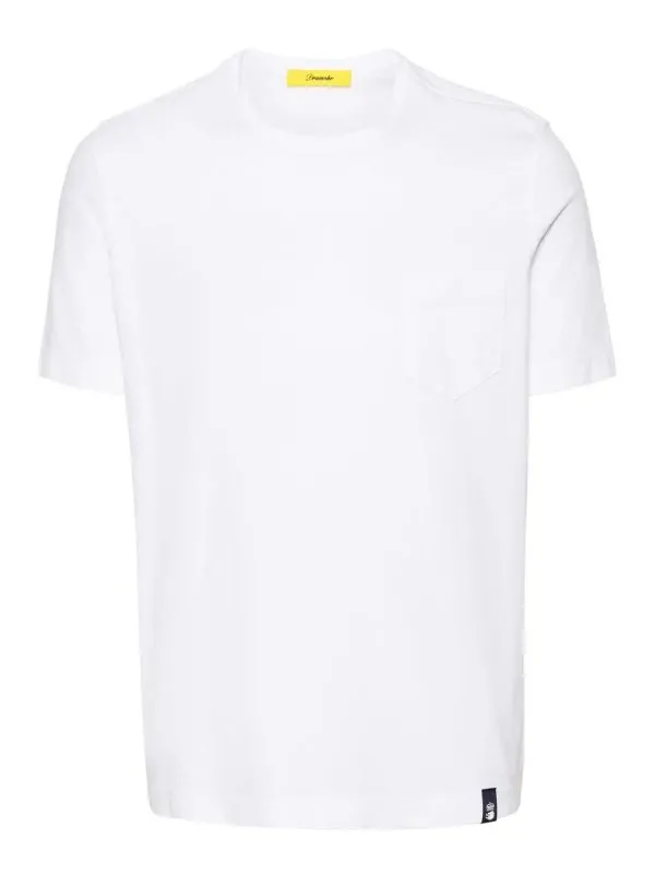 Drumohr T-Shirt - Blanc - Blanc - Homme | DTJF000105 | thebs.com