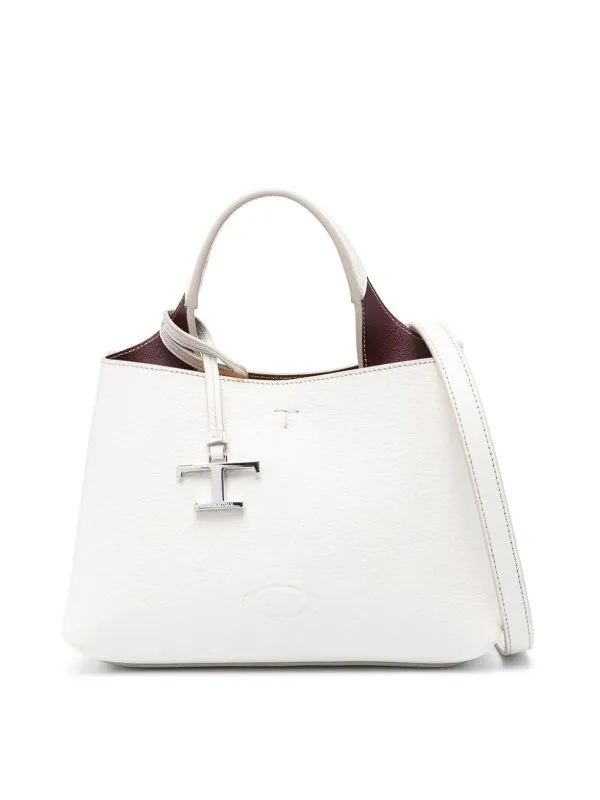 Tod's Sac Bandoulière - T Timeless - Blanc | XBWAPAEL000QRI9P09