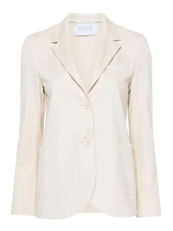 Harris Wharf London Blazer - Blanc - Blanc - Femme | A2220PXL408