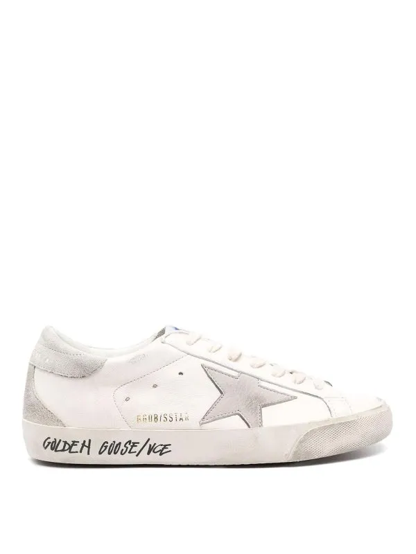 Golden Goose Baskets - Superstar - Gris | GMF00102F00535911166