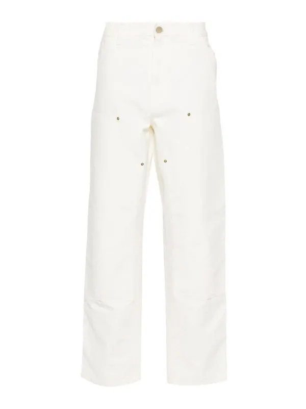 Carhartt Pantalons Décontractés - Blanc - Blanc | I031501D602