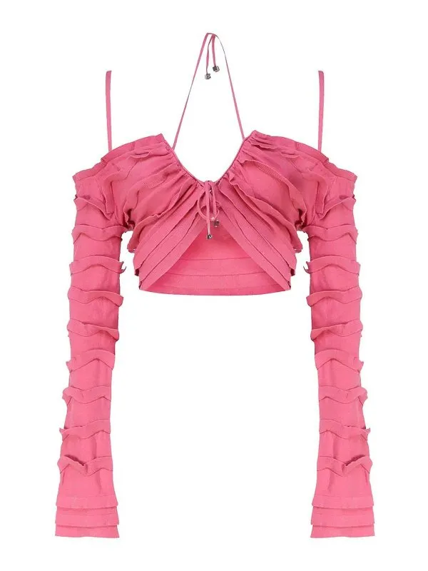 Blumarine Top - Couleur Chair - Couleur Chair - Femme | 2M446AN0722