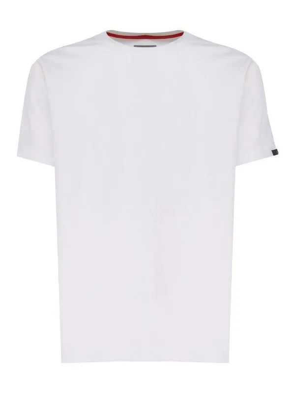 Fay T-Shirt - Blanc - Blanc - Homme | NPMB3481330UCXB001