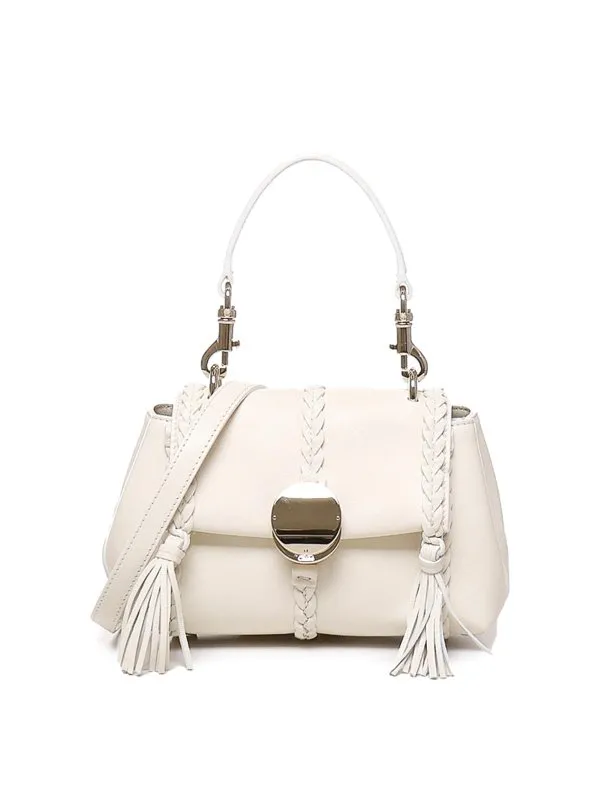 Chloe' Sac Bandoulière - Penelope - Blanc - Femme | C23AS575J58110