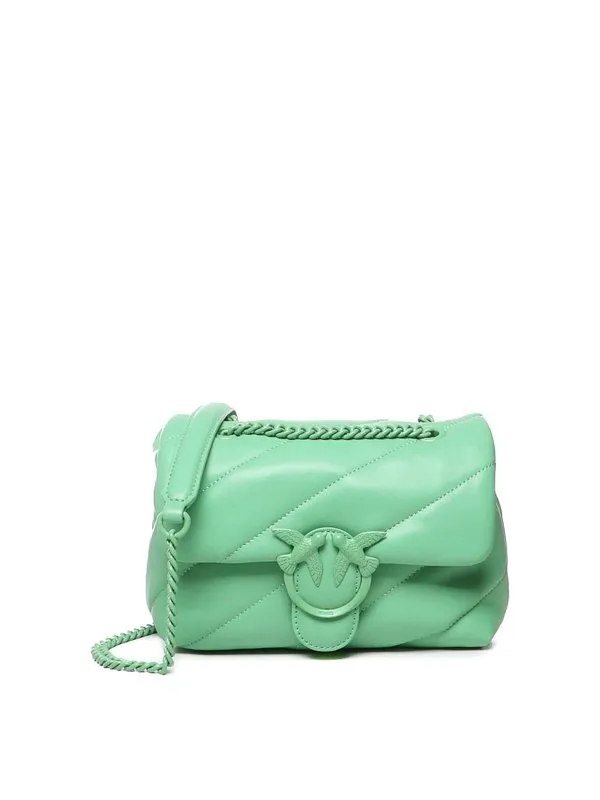 Pinko Sac Bandoulière - Mini Love Puff Cl - Vert | 100039A1JOT36B