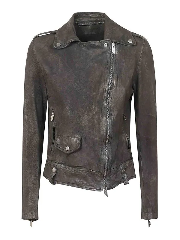 Salvatore Santoro Blouson En Cuir - Noir - Noir | 46031DBLACK