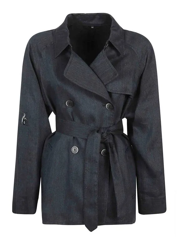 Fay Trench-Coat - Clair Délavé - Femme | NAW61483030WAHB999