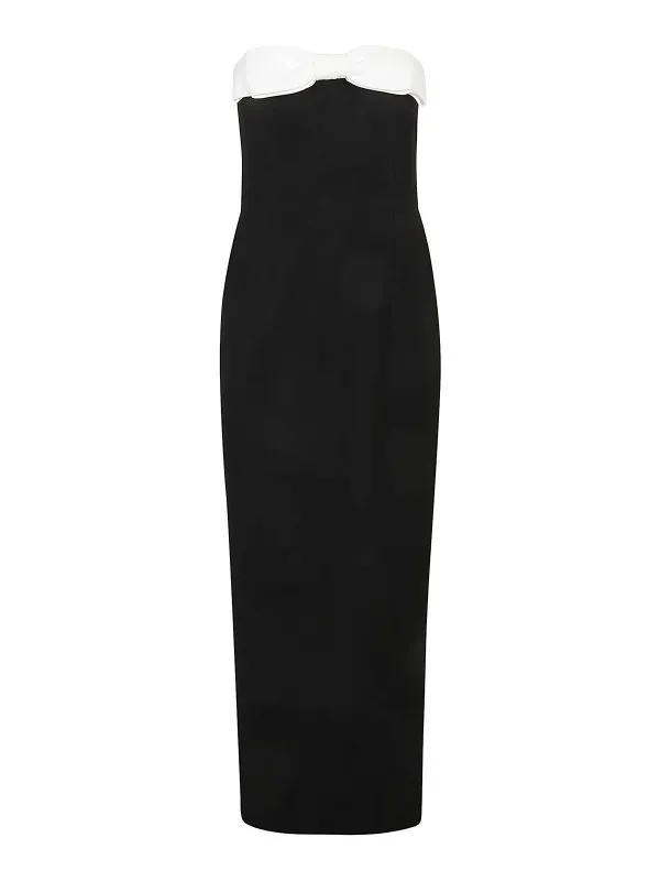 The New Arrivals Maxi Robe - Elea - Noir | NA01LN0291ACHEZCASTEL