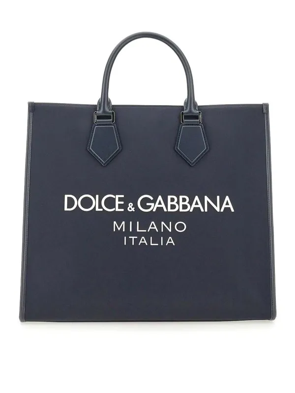 Dolce & Gabbana Sac Cabas - Bleu - Bleu - Homme | BM2271AG1828C653