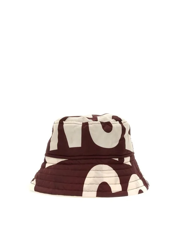 Dries Van Noten Chapeau - Rouge Brun - Rouge Brun | 295006096358