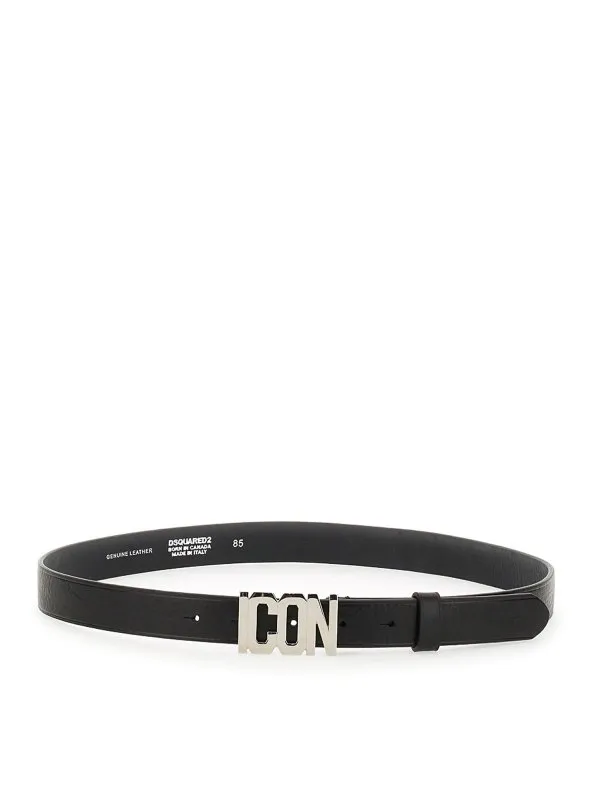 Dsquared2 Ceinture - Noir - Noir - Femme | BEW004712904309M802