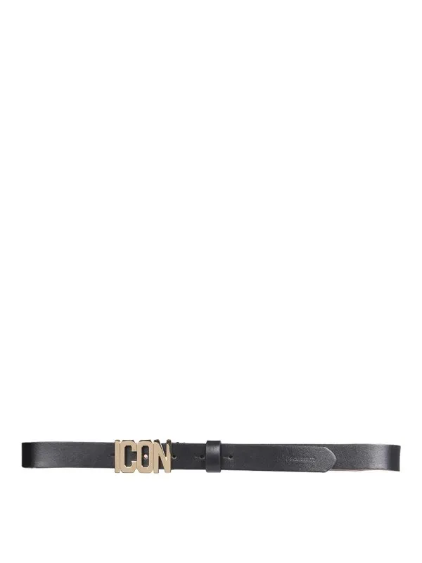 Dsquared2 Ceinture - Noir - Noir - Femme | BEW004701500001M1159