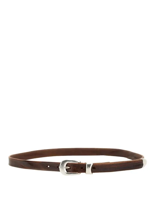 Our Legacy Ceinture - Marron - Marron | A2208BBRBROWNLEATHER