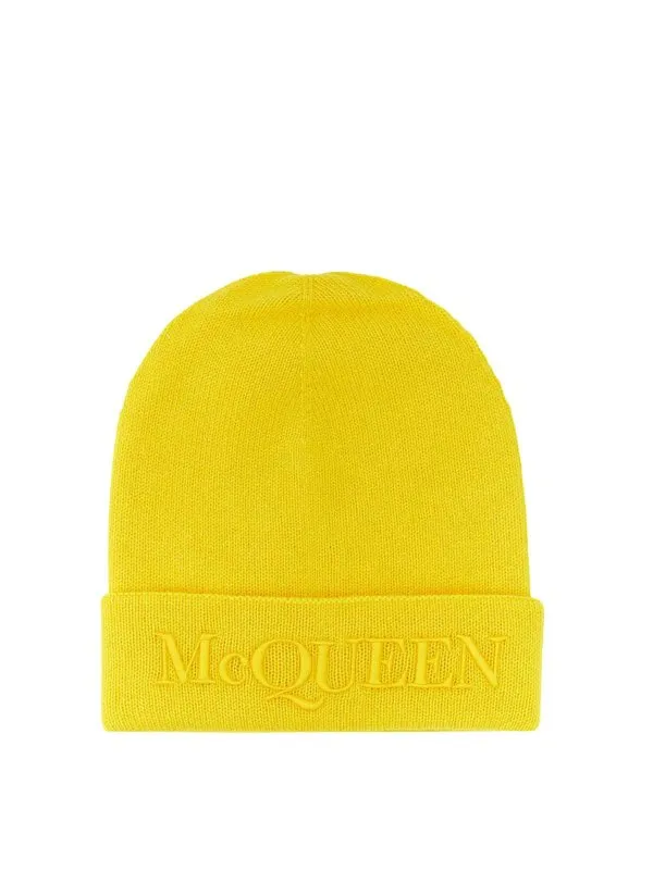 Alexander Mcqueen Chapeau - Jaune - Jaune - Homme | 6631954201Q7100