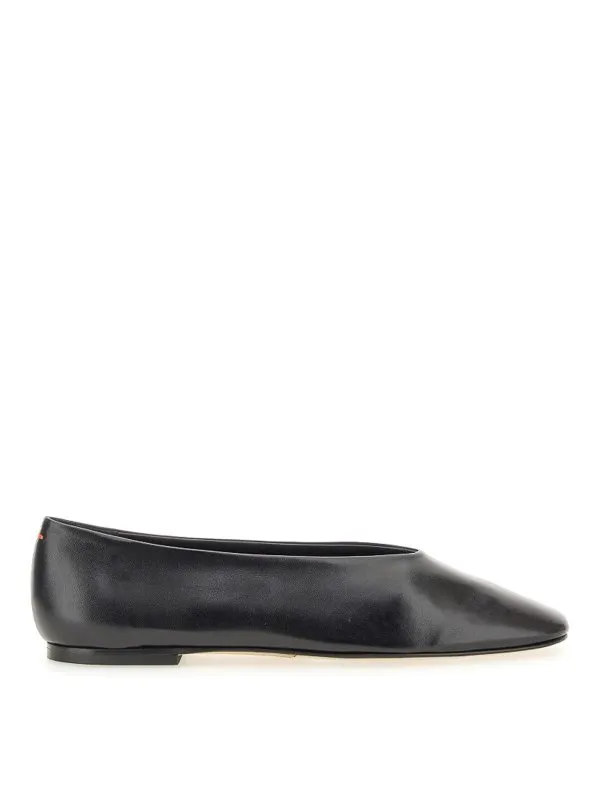 Aeyde Ballerines - Kirsten - Noir - Femme | MANA8MFLBLACK