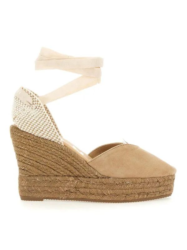 Manebi Espadrilles - Beige | W16WHSOFTSUEDEVINTAGETAUPEONTONE